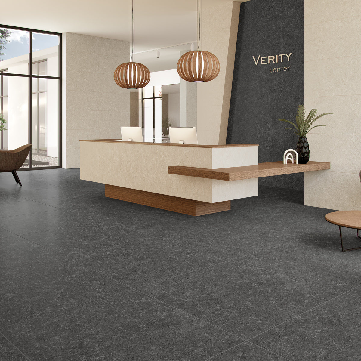 Gulvflis Verity Anthracite Matt 120x120