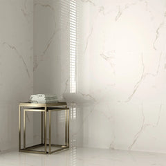 Gulvflis Carrara Marmor Blank 60x60