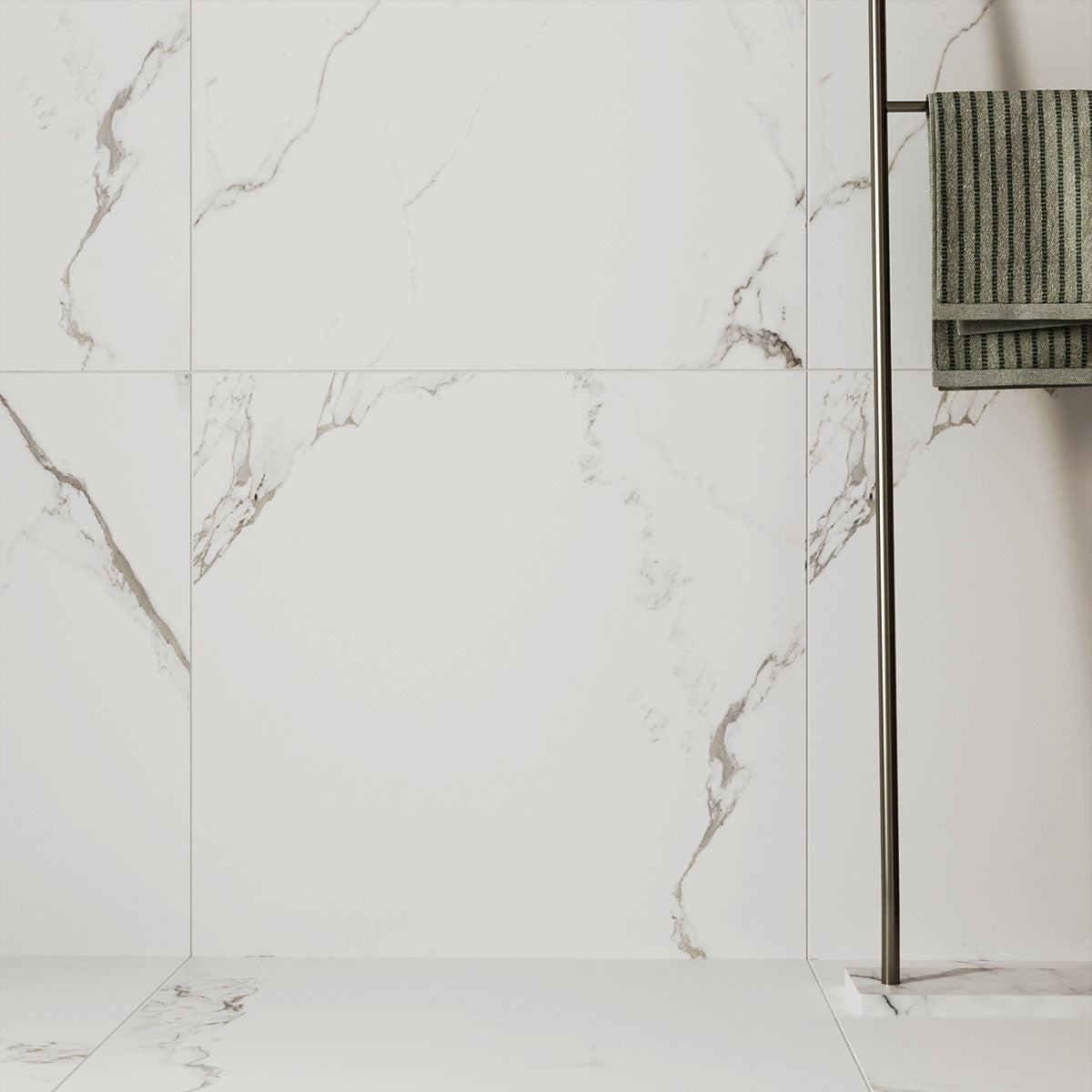 Gulvflis Carrara Marmor Matt 60x60