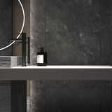 Gulvflis Newport Graphite Marmor Matt 60x60