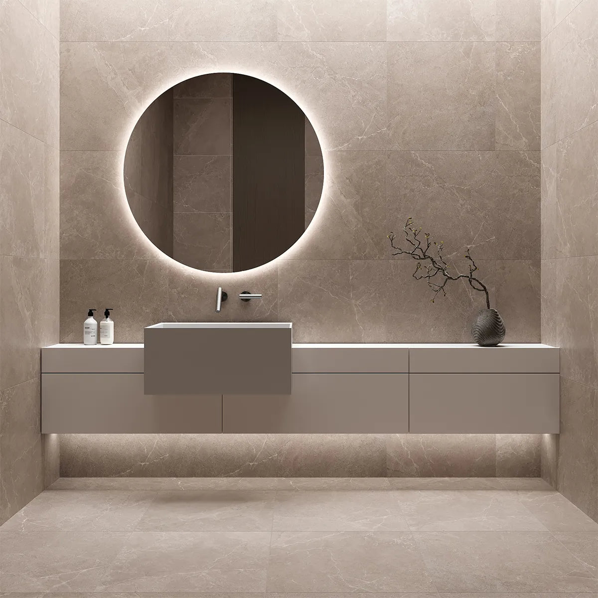 Gulvflis Storm Earth 60x60