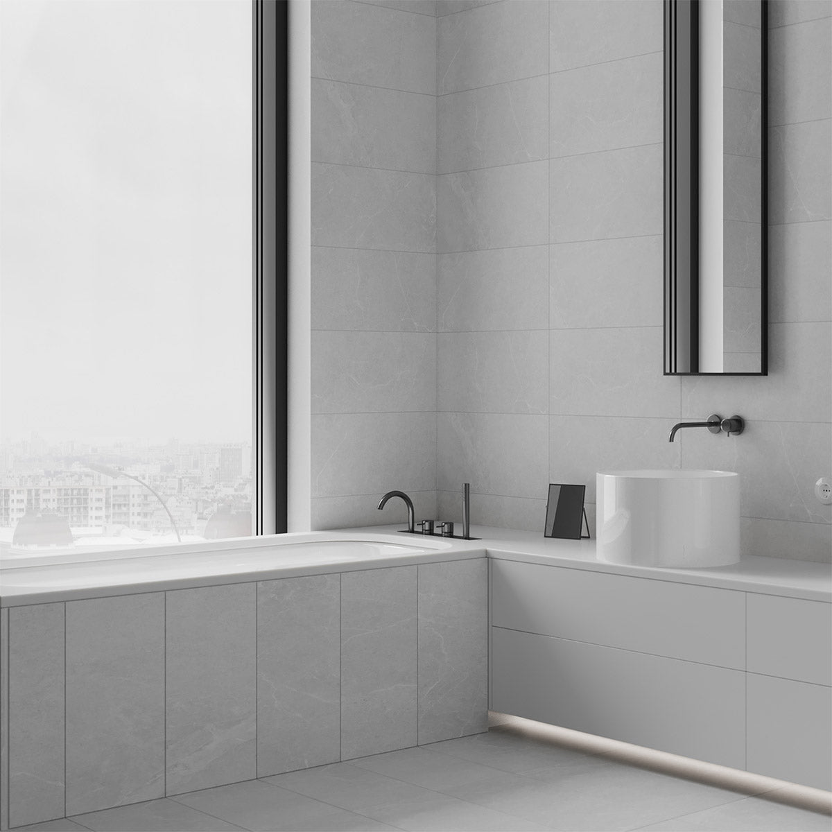 Gulvflis Storm White 30x60