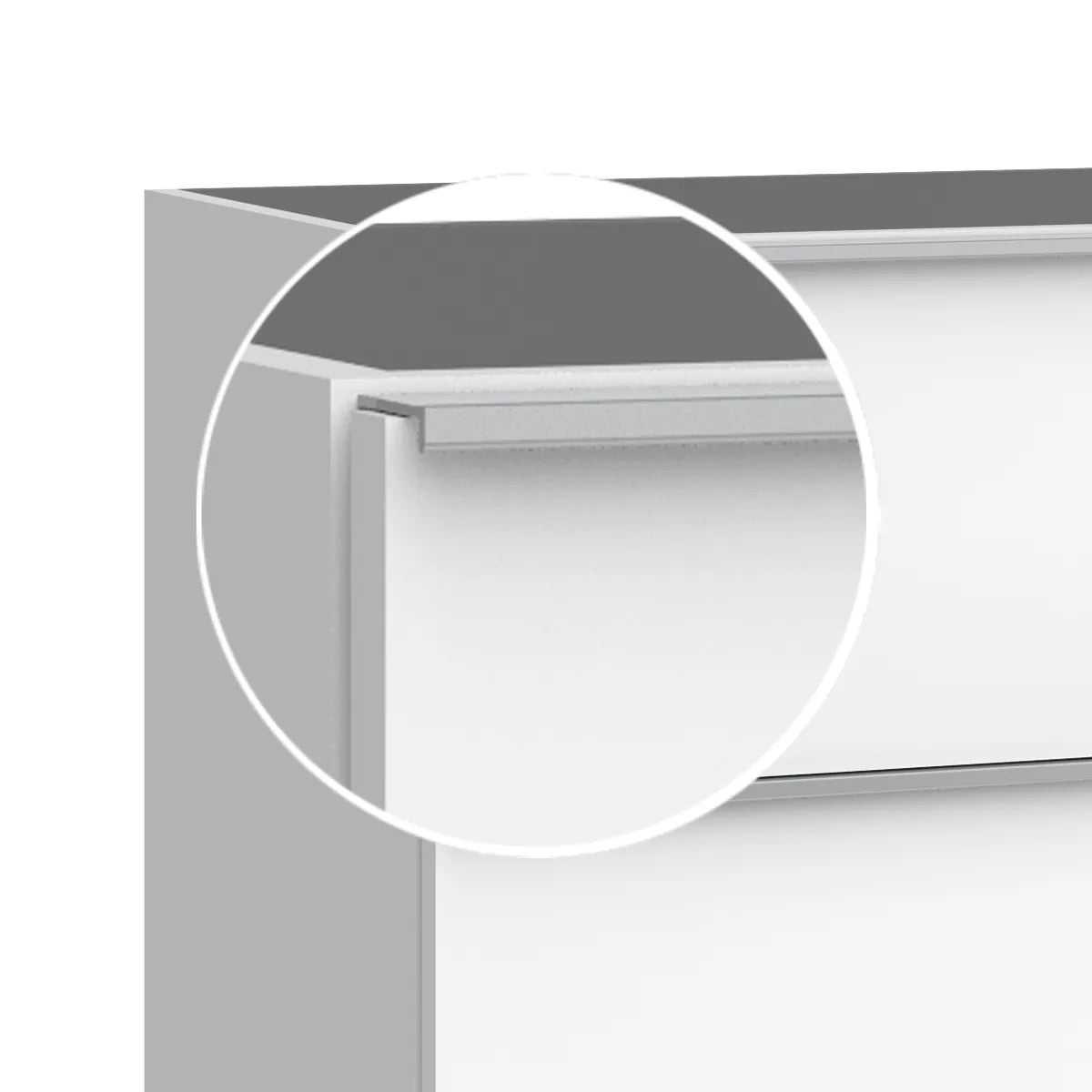 Servantskap 60 cm Tenfors Harmoni Hvit Blank