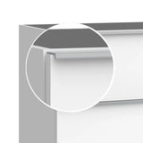 Servantskap 60 cm Tenfors Harmoni Hvit Blank