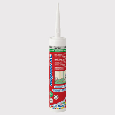 Mapesil AC silikonfugemasse 100 White