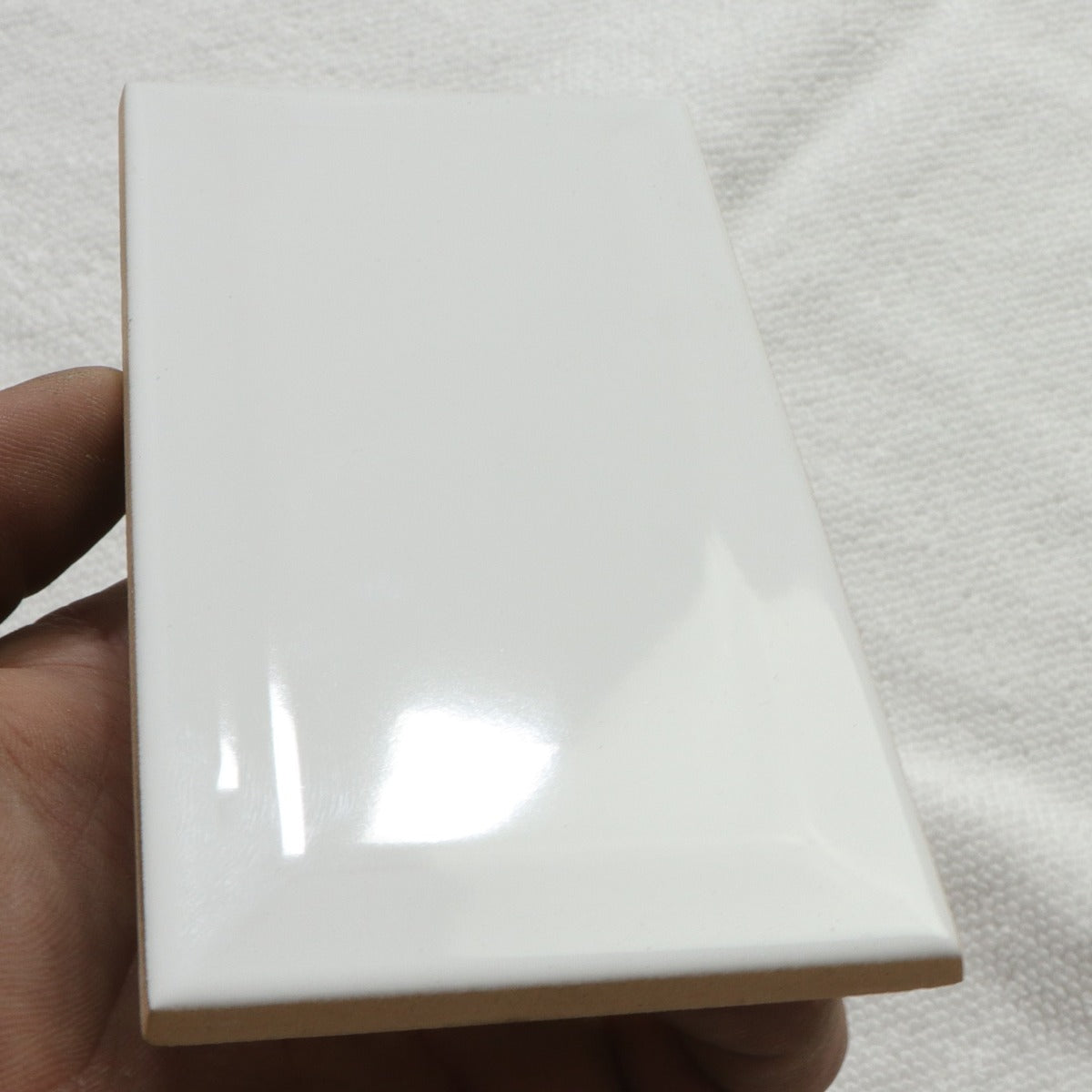Veggflis Metro Hvit Blank 7,5x15