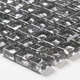 Mosaikk Kristall Silver 30x30