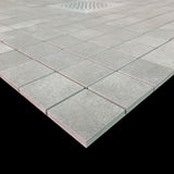 Mosaikk Town Soft Grey 25x25