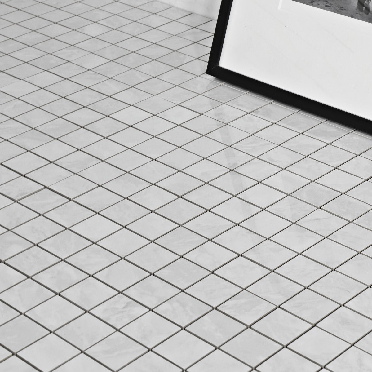 Mosaikk Silke Blanco Marmor Blank