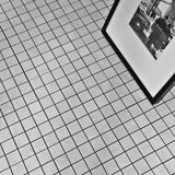 Mosaikk Silke Blanco Marmor Blank