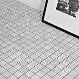 Mosaikk Silke Gris Marmor Blank