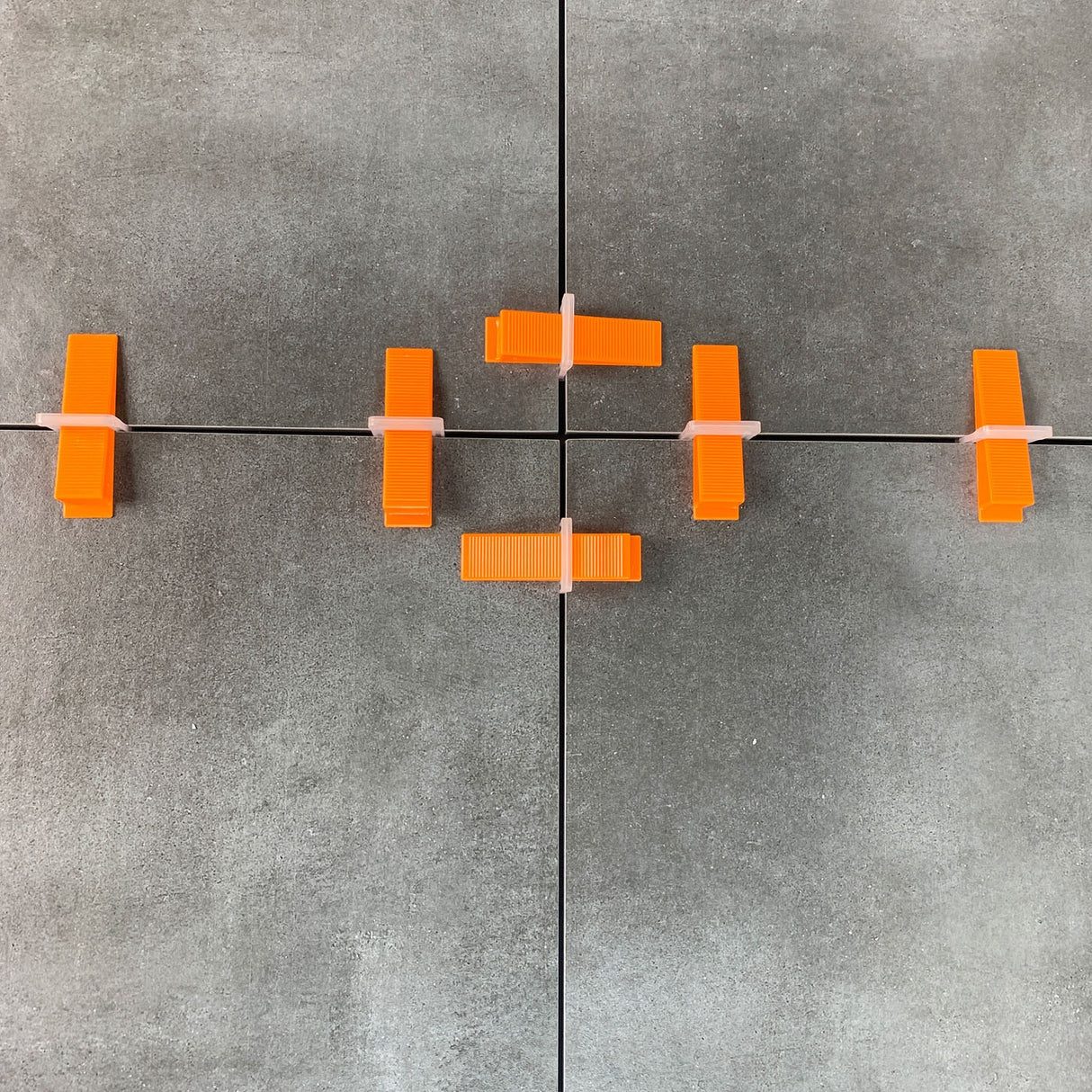Tenfors Nivåsystem Set 2mm fuge. 100st