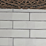 Veggflis Peronda Argila Pasadena Hvit 7,5x30