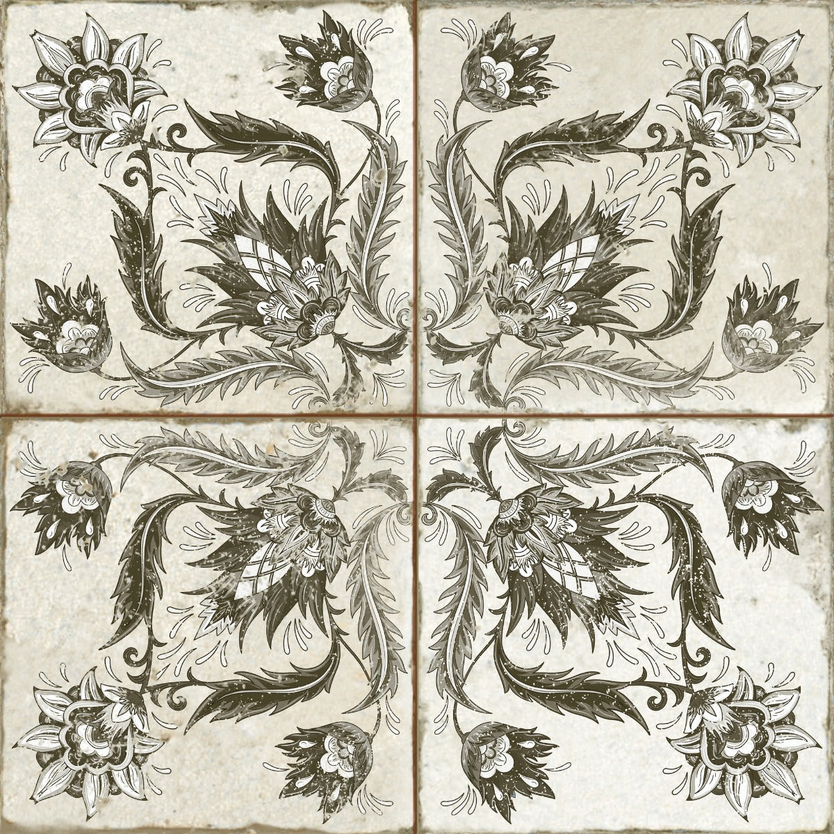 Gulvflis Peronda FS Ivy Black 45x45