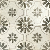 Gulvflis FS Blume Black 45x45