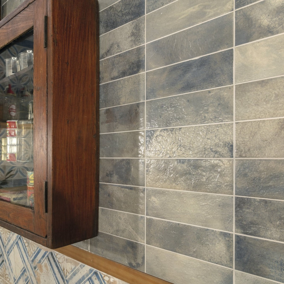 Veggflis FS Raku Blue 20x40