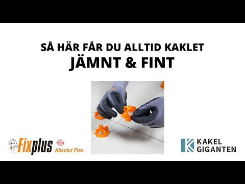 Tenfors Nivåskruesystem Set 1,5 mm fuge, 200st