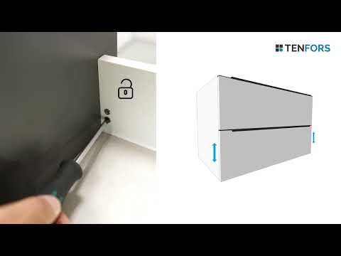 Servantskap 60 cm Tenfors Stilja Eik