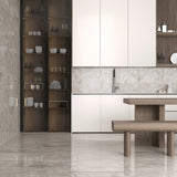 Gulvflis Pulpis Mid Grey Marmor Blank 60x60