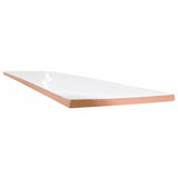 Veggflis Rustico Hvit Blank 10x30
