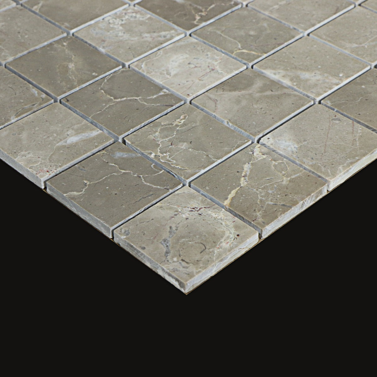 Mosaikk Marmor Bone 4,8x4,8