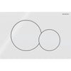 Betjeningsplate Geberit Sigma 01 Hvit swatch