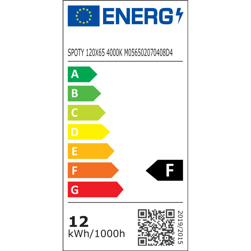 Dugfri LED-baderomsspeil med Bluetooth 120x65 cm Tenfors Spoty