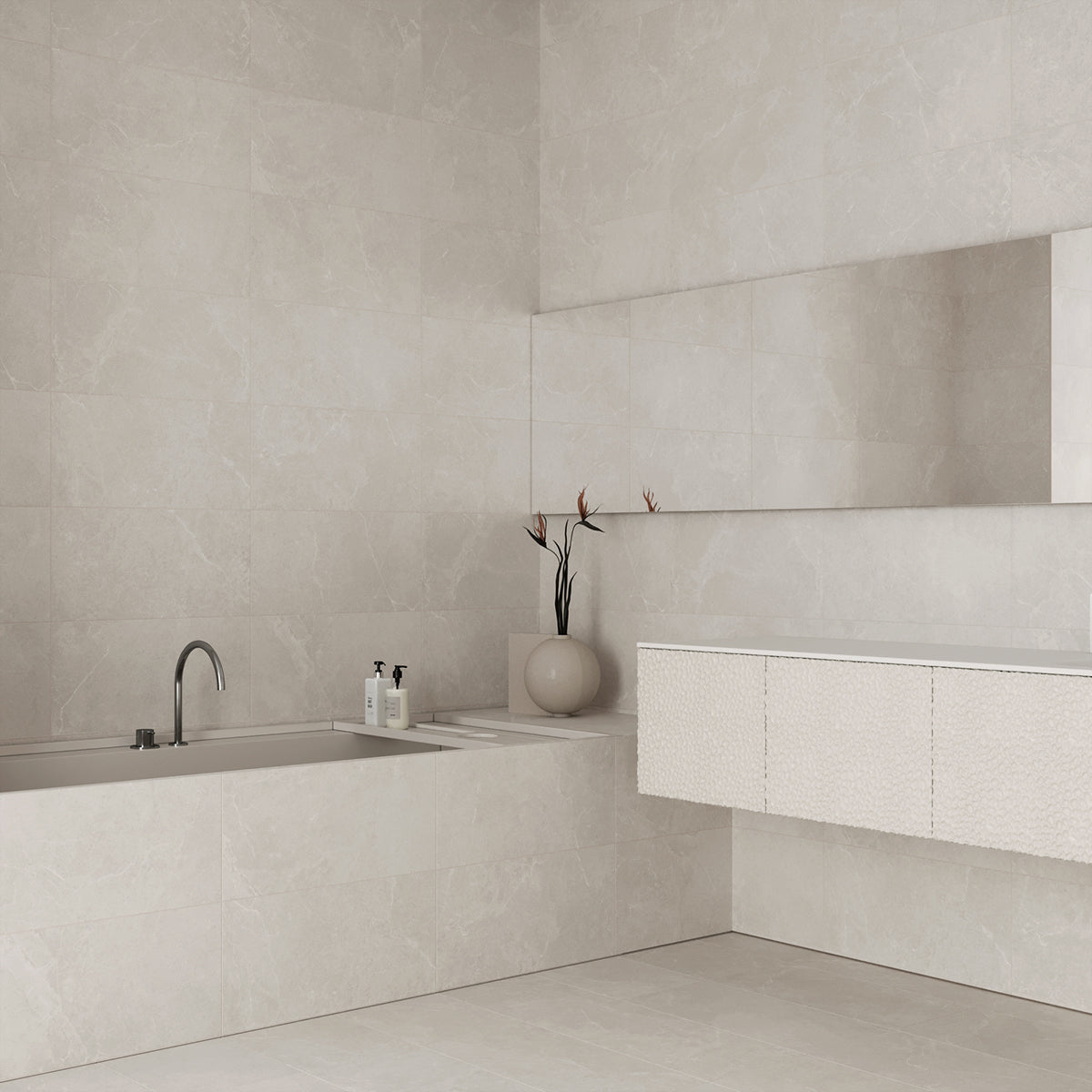 Gulvflis Storm Cream 30x60