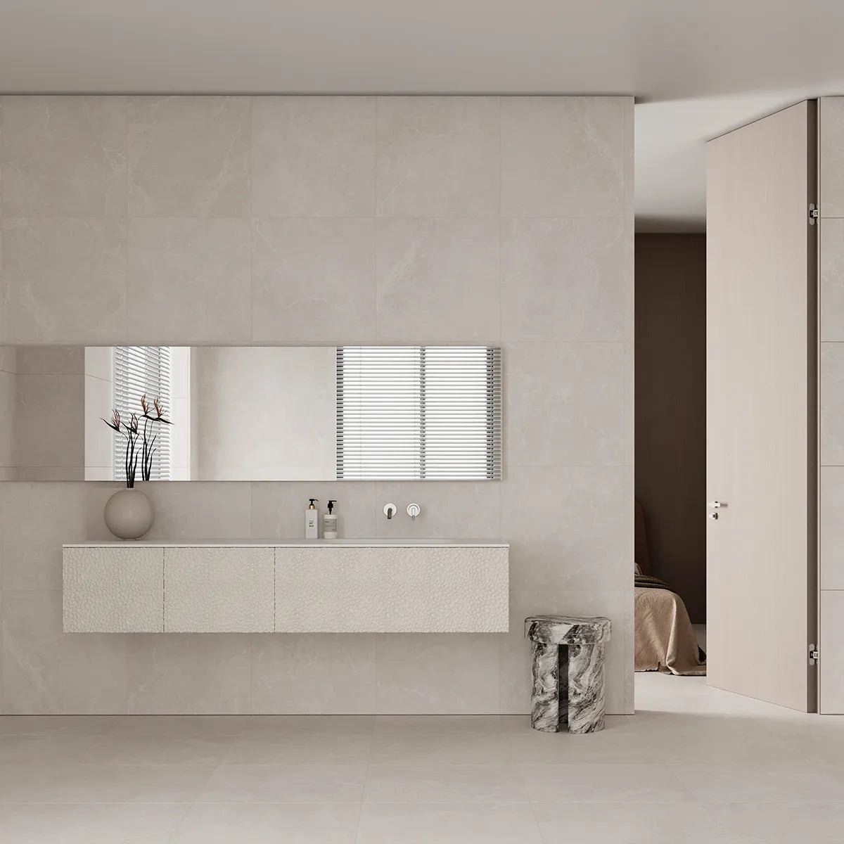 Gulvflis Storm Cream 60x60