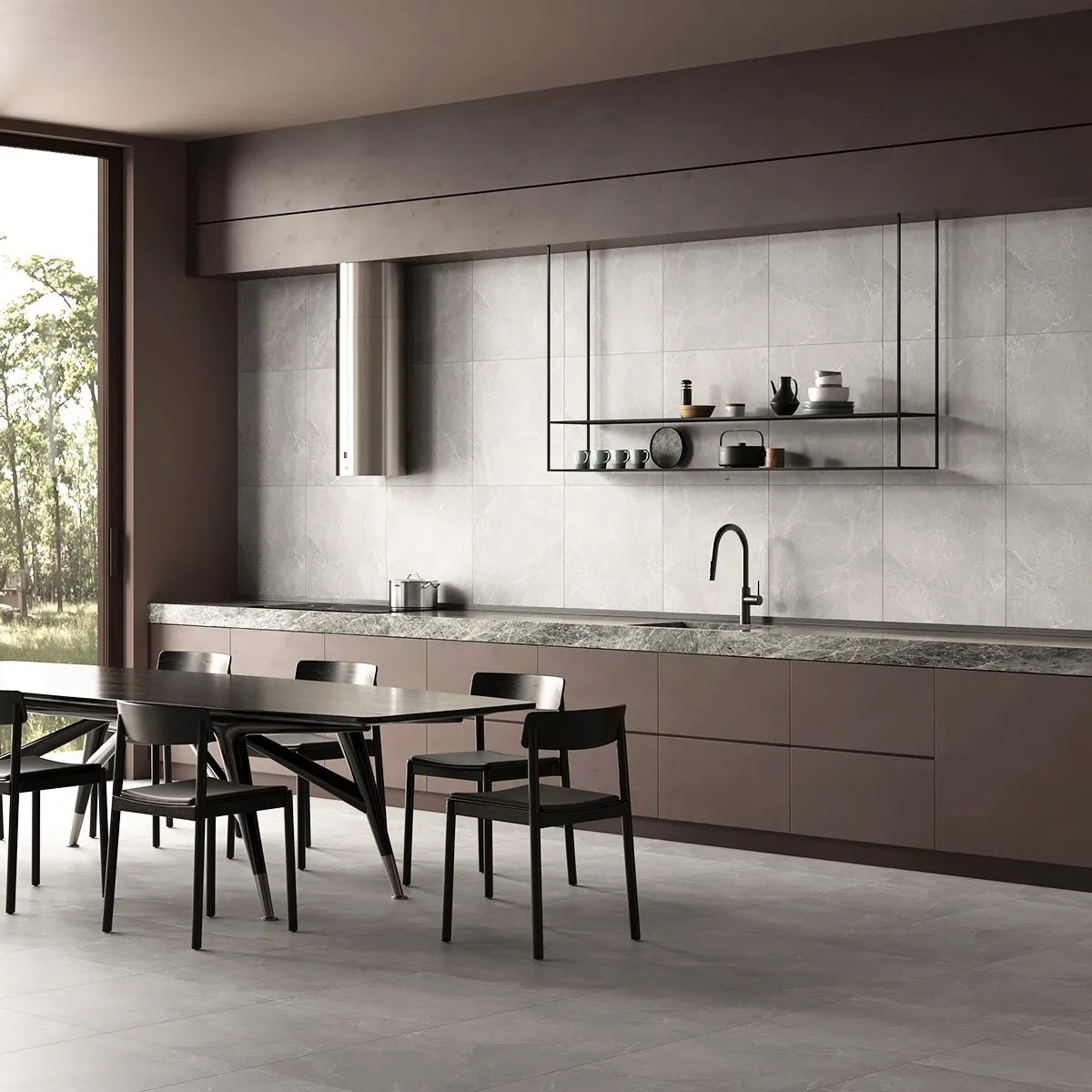 Gulvflis Storm Grey 60x60