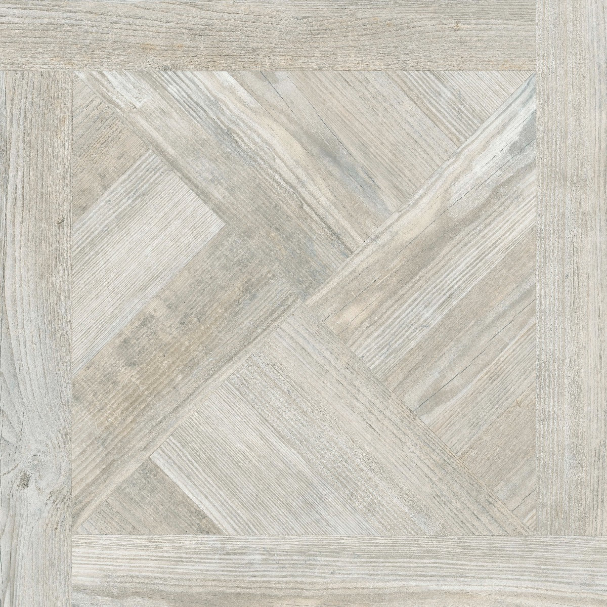 Parkettflis Casetto Rennes White 90x90