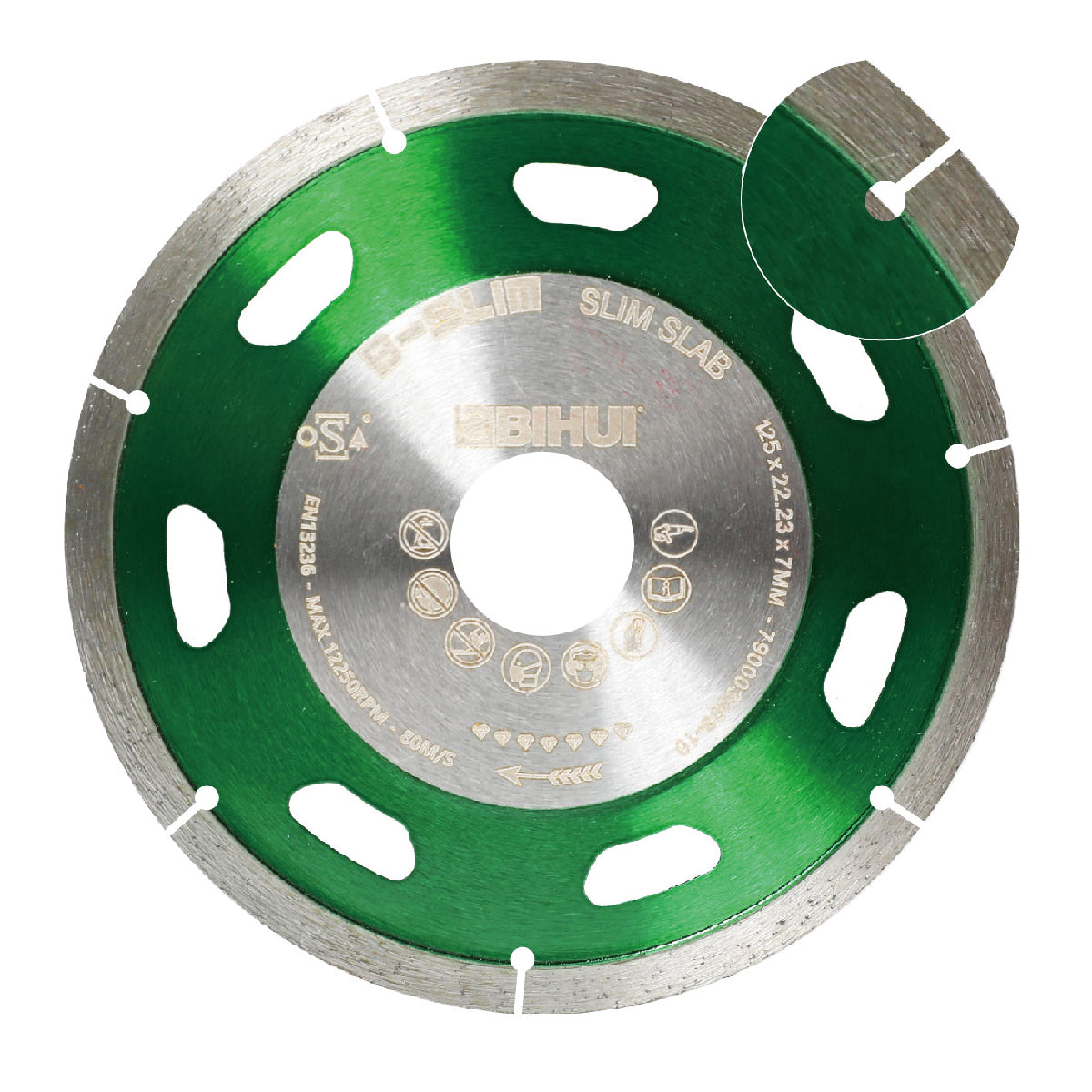 Diamantblad Bihui B-Slim 125 mm