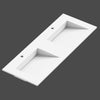 Servant Solid Surface Tenfors Flow 120 cm Hvit Matt swatch