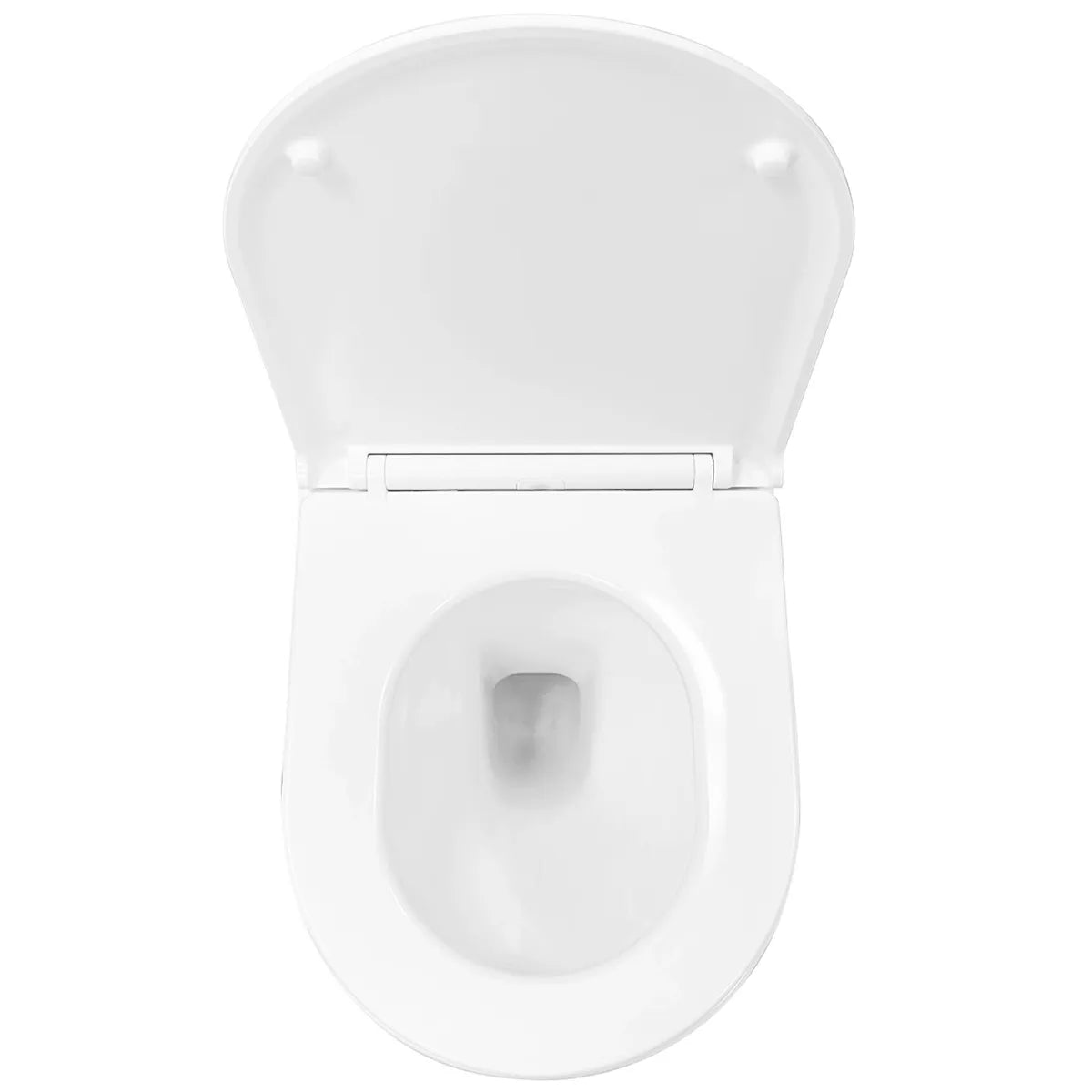 Vegghengt toalett Tenfors Sanitario Plus Hvit Blank