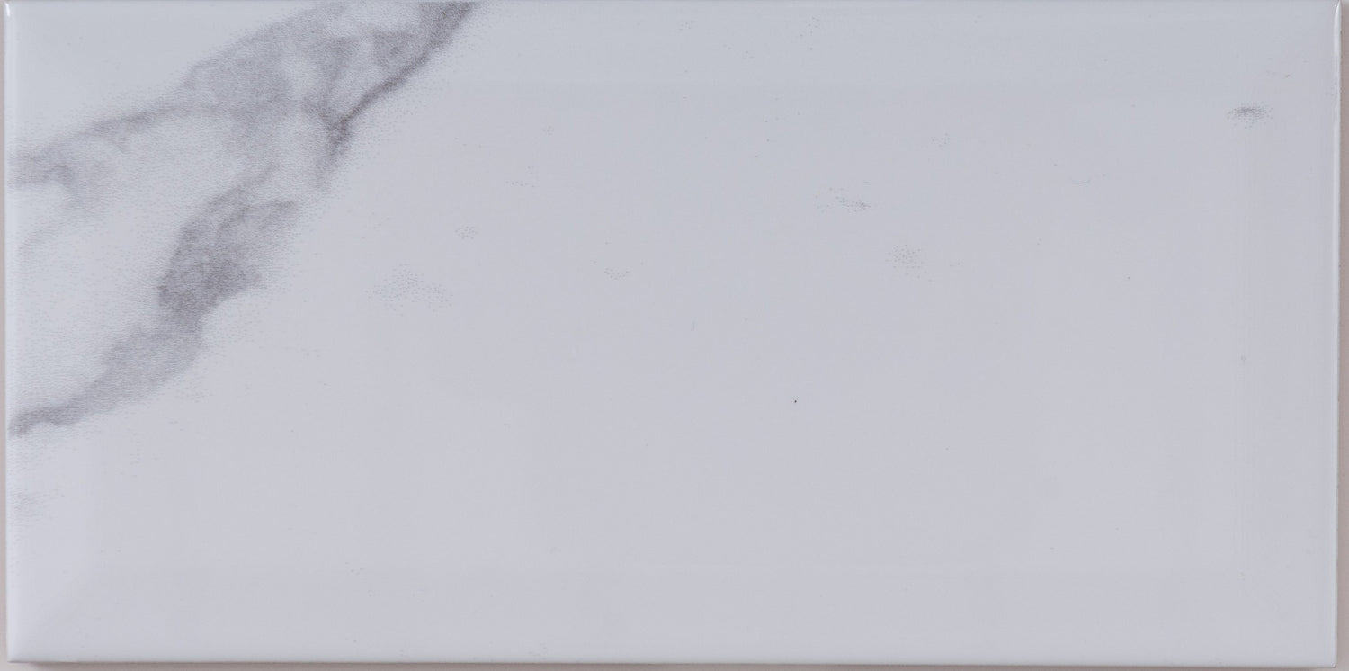 Veggflis Carrara Marmor 10x20