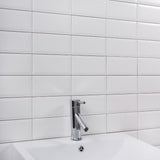 Veggflis Metro Hvit Matt 10x20