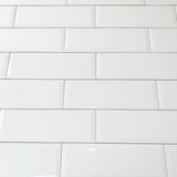 Veggflis Metro Hvit Blank 10x30