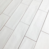 Veggflis Rustico Hvit Blank 10x30