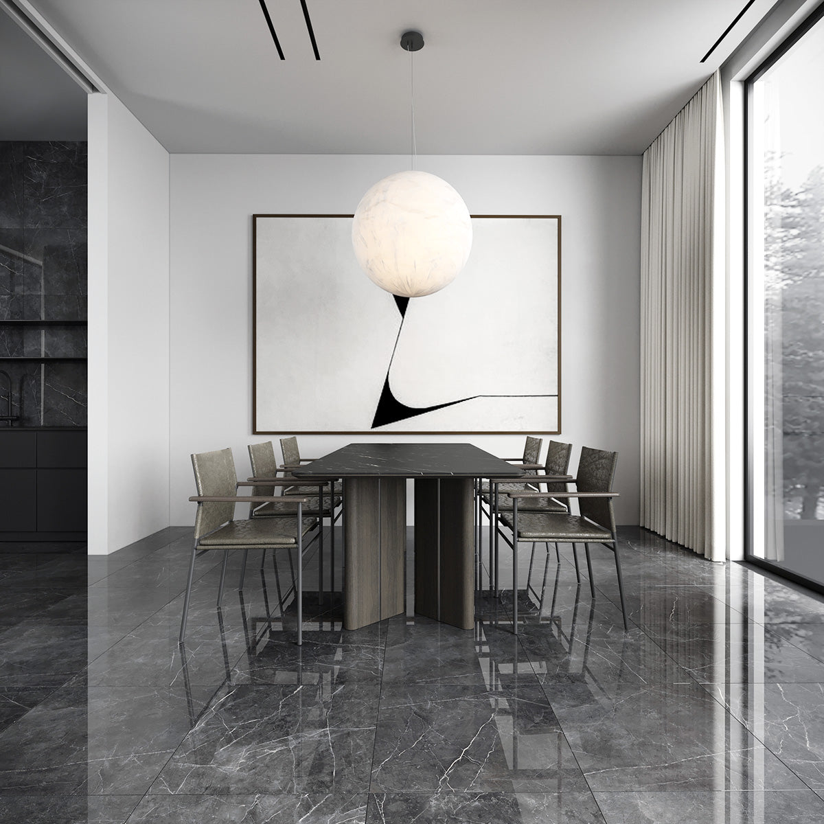 Gulvflis Venatto Marmor Blank 60x60